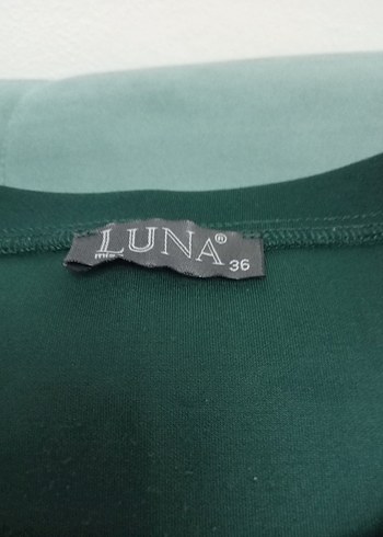 Yeşil Baskılı  Uzun Kollu Tişört - Görsel 2