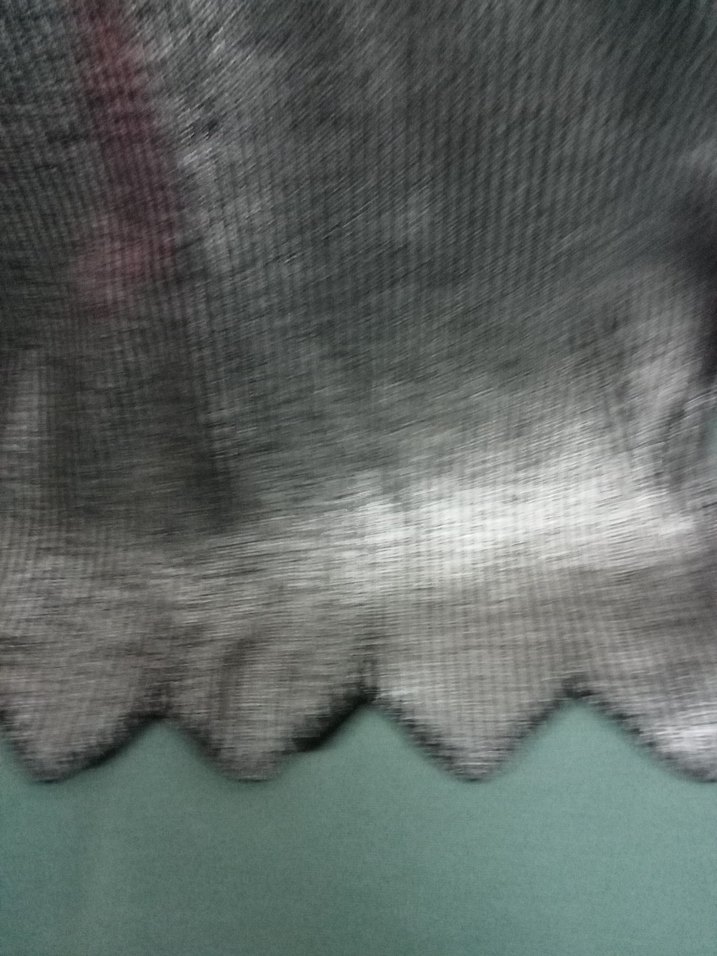 Uzun Kollu V Yaka Siyah Gri Kadın Kazak - Görsel 4