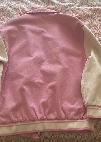 xs Beden Bershka Baskılı Rahat Kesim Bomber Ceket