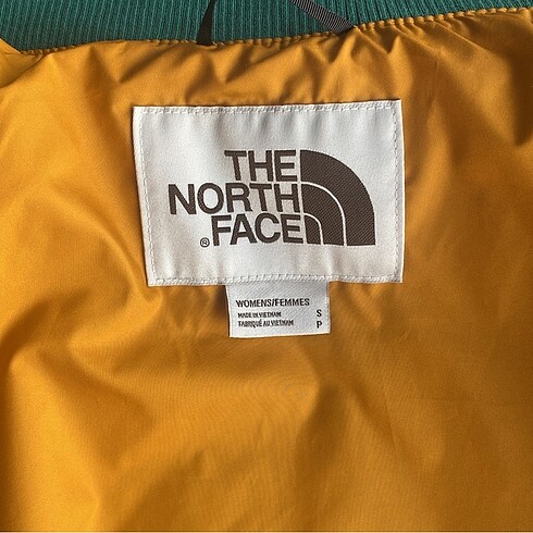 s Beden yeşil Renk Orjınal north face yelek