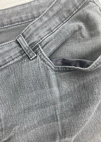 40 Beden siyah Renk LCW erkek Siyah Regular Fit Kot Pantolon