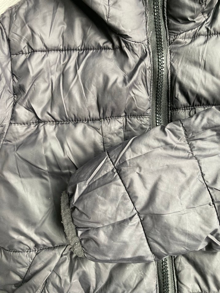 Siyah Erkek Çocuk Kapüşonlu Kaban - Görsel 5