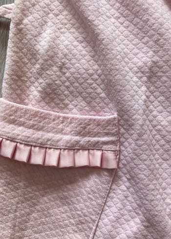 Pembe uzun  Kadın Sabahlık - Görsel 3