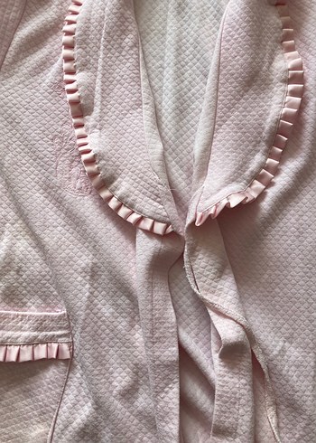 Pembe uzun  Kadın Sabahlık - Görsel 2