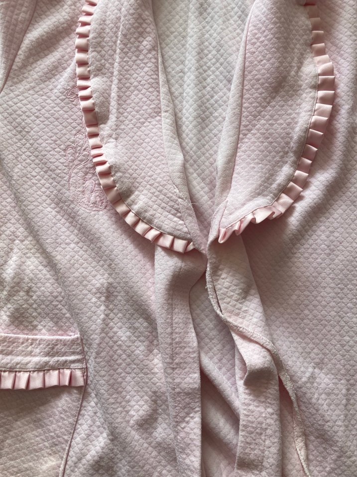 Pembe uzun  Kadın Sabahlık - Görsel 2