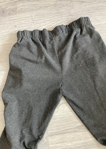 Erkek Gri Fermuarlı Rahat Eşofman Altı - Görsel 4