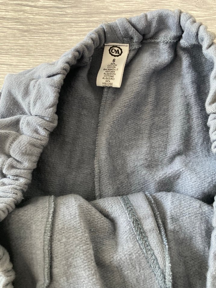 Gri Bol Kesim Erkek Kadın uyumlu eşofman altı - Görsel 5