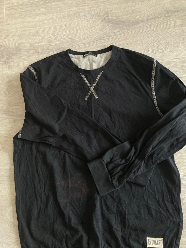 Erkek siyah Uzun Kollu pijama üstü - Görsel 2