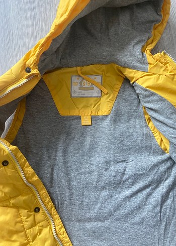 STB Sarı Kapüşonlu Erkek Çocuk Şişme Yelek - Görsel 3