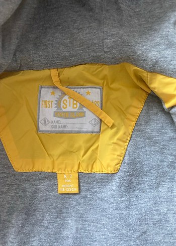 STB Sarı Kapüşonlu Erkek Çocuk Şişme Yelek - Görsel 4