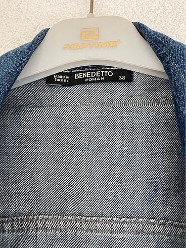m Beden mavi Renk Benedetto kadın jeans ceket