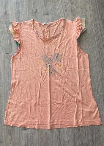Pierra cardin Pembe Bohem pijama üstü