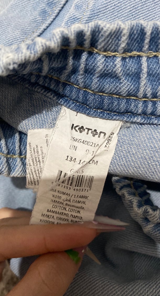 Geniş Kesim Midi Denim Kadın Pantolon - Görsel 2