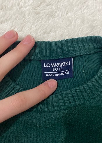 Kahverengi Nakışlı Erkek Çocuk Kazak - Görsel 2