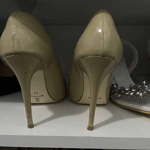 Bej stiletto - Görsel 3