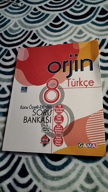 Lgs 8. Sınıf gama yayınları türkçe soru bankası 