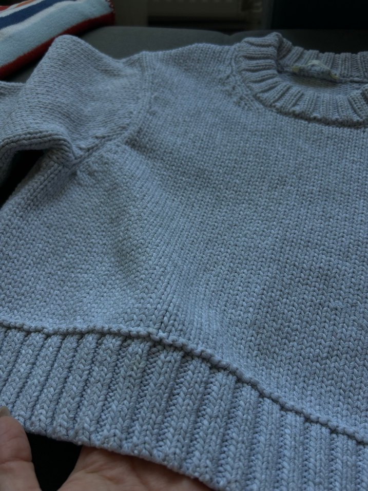 Pull and Bear crop kazak - Görsel 3