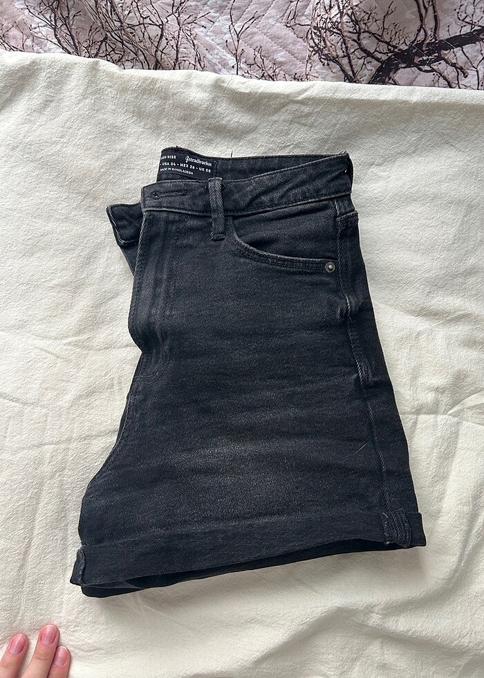 stradivarius kot şort - Görsel 4