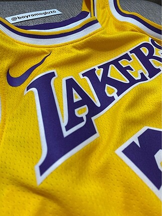 Nike Nike Basketbol Forma Lebron James Los Angeles Lakers