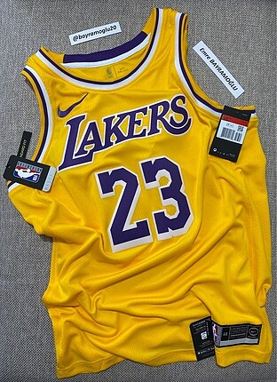 Nike Basketbol Forma Lebron James Los Angeles Lakers