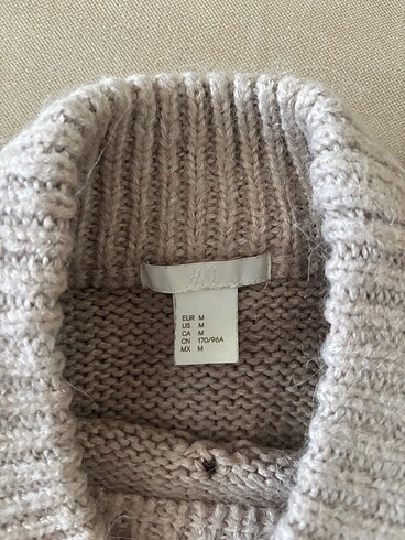 m Beden camel Renk H&M oversize kazak