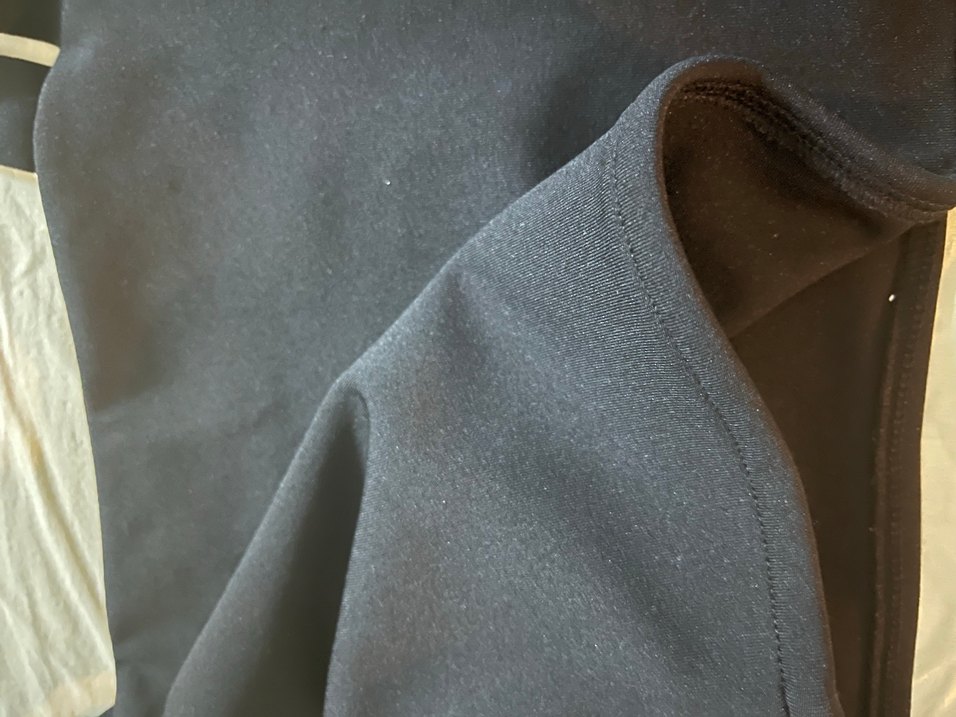 fabrika crop siyah bluz - Görsel 4