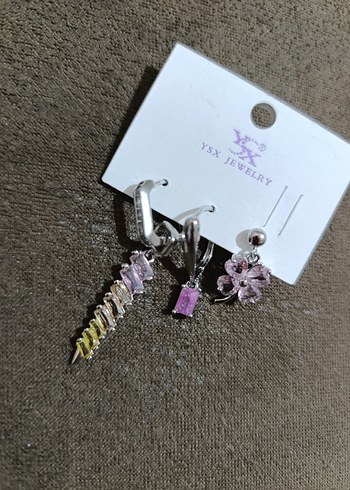 3 lü set küpe - Görsel 4