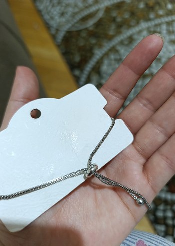 Beyaz Taşlı Zarif Zirkon Bileklik - Görsel 2