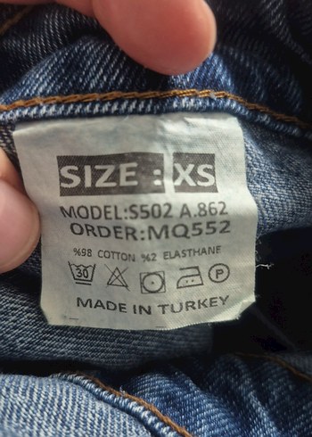 Kadın Mavi Kot Askılı Midi Salopet - Görsel 4