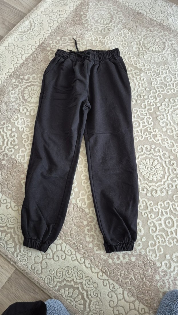 Siyah Kemerli Kadın Eşofman Takımı - Görsel 2