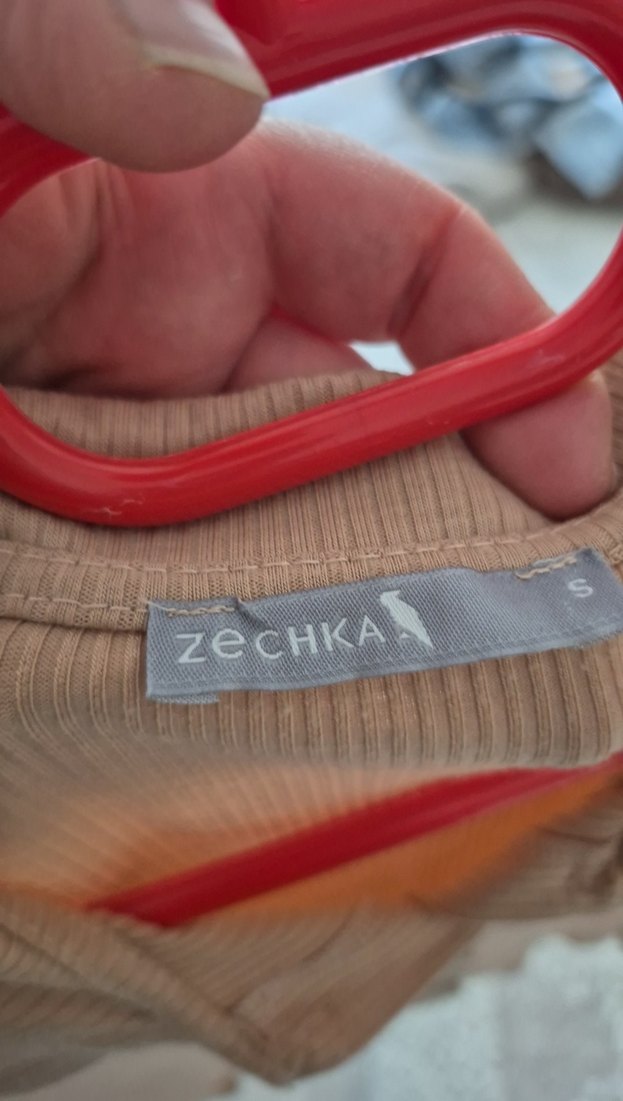 Düğmeli Kısa Bej Crop Gömlek - Görsel 3