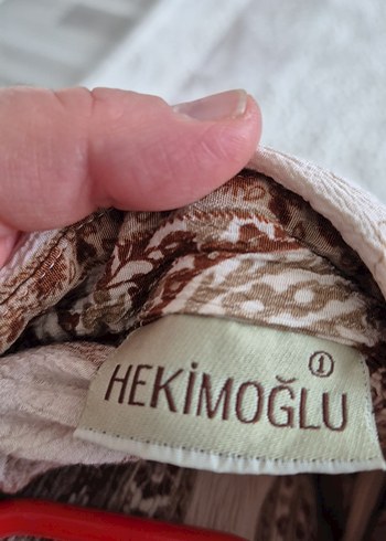 Bohem Kısa Kollu Düğmeli Kadın Gömlek - Görsel 3