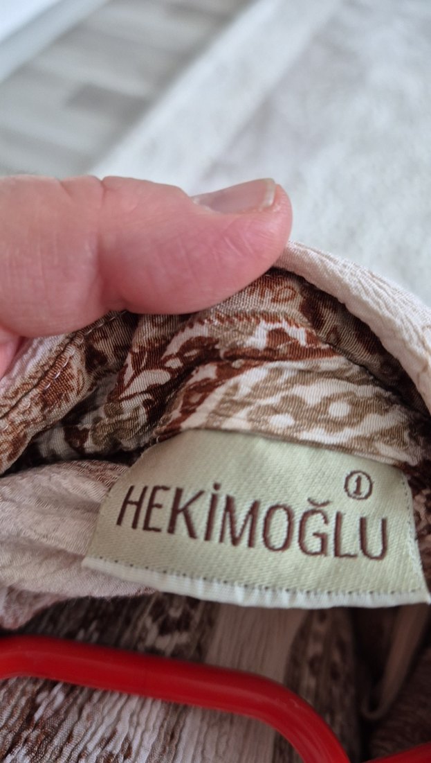 Bohem Kısa Kollu Düğmeli Kadın Gömlek - Görsel 3