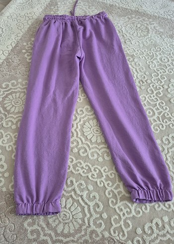 Mor Rahat Kesim Kadın Eşofman Altı - Görsel 2