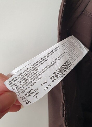 Mango Mango Kahverengi pantalon