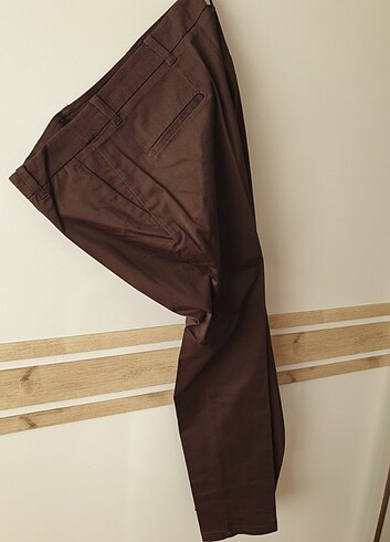 40 Beden Mango Kahverengi pantalon