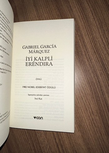  Beden Renk Gabriel García Márquez - İyi Kalpli Eréndira