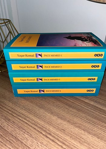 Yaşar Kemal İnce Memed Serisi 4 Kitap