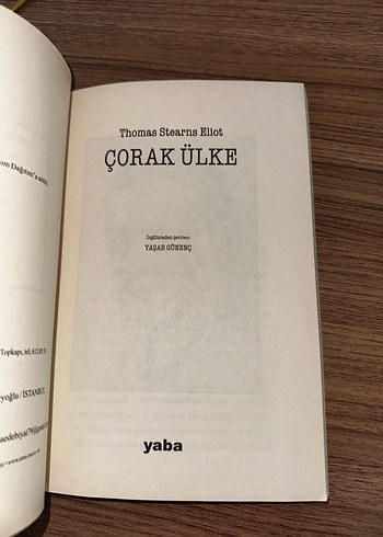 T.S. Eliot - Çorak Ülke - Görsel 4