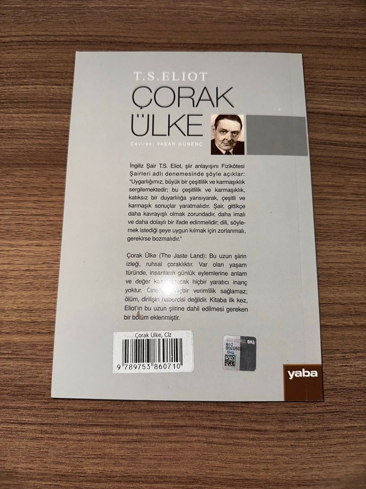 T.S. Eliot - Çorak Ülke - Görsel 2