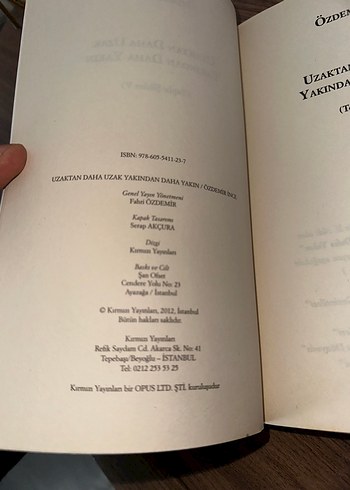 Özdemir İnce / Uzaktan Daha Uzak - Görsel 6