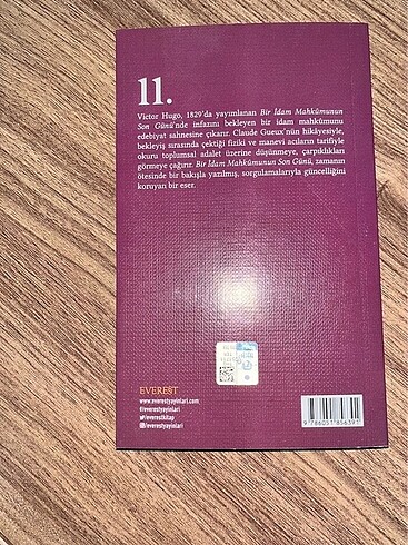 Victor Hugo / Bir İdam Mahkumunun Son Günü