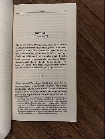 Robert Musil / Aforizmalar - Görsel 5