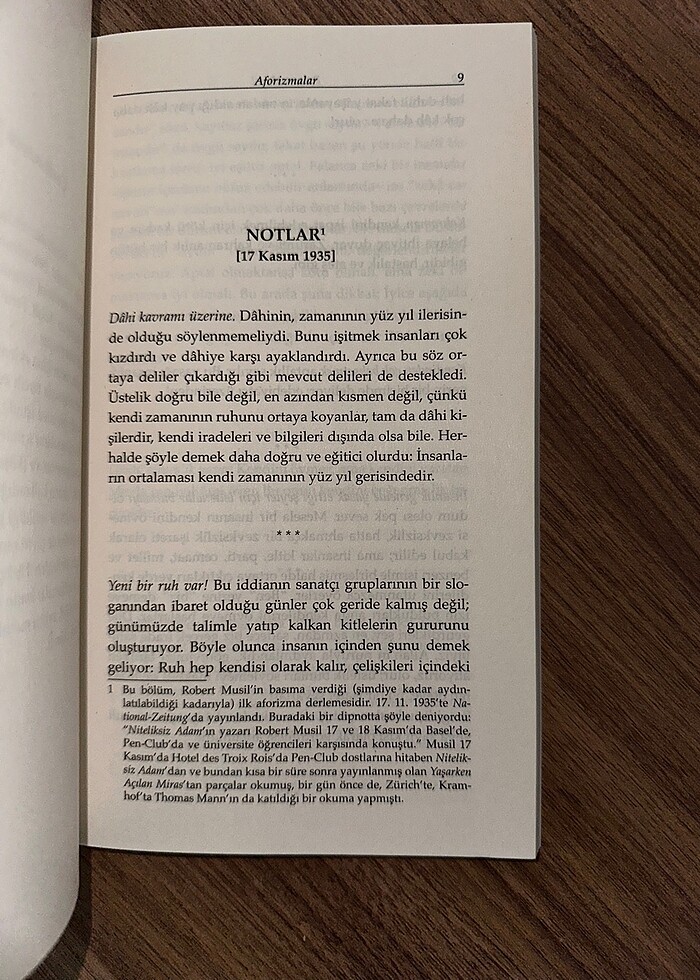 Robert Musil / Aforizmalar - Görsel 5