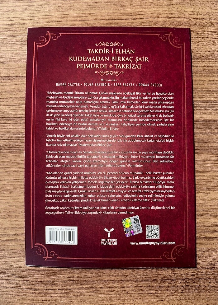 Recaizade Mahmut Ekrem / Takdir-i Elhan - Görsel 3