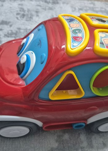 Renkli Kırmızı Oyuncak Araba - Görsel 5