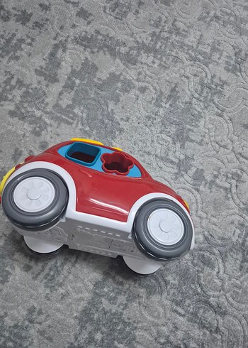 Renkli Kırmızı Oyuncak Araba - Görsel 2