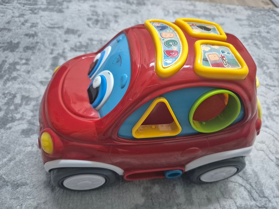 Renkli Kırmızı Oyuncak Araba - Görsel 5
