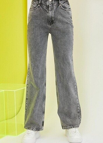 Trendyol & Milla 90s wide leg jeans trendyol antrasit