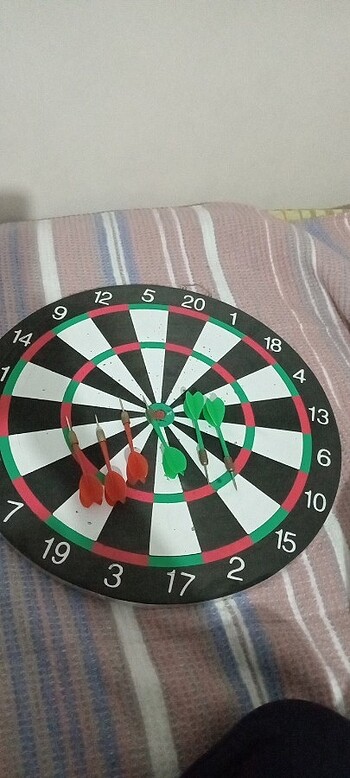  Beden Renk Dart oyuncak